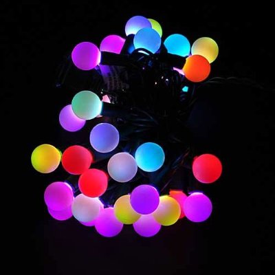 Color Changing LED RGB Ball String Christmas