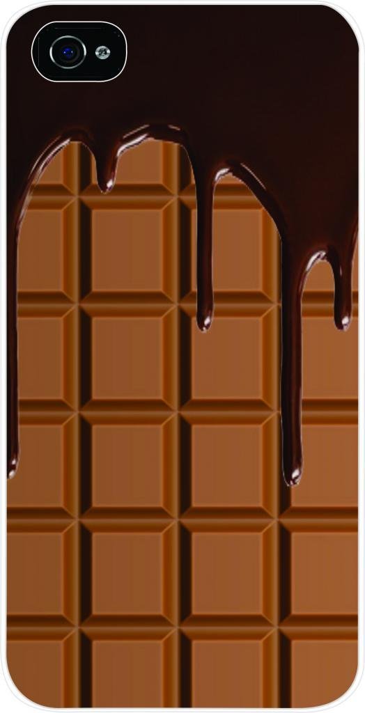 Amazon.com  TabTM Melting Brown Chocolate bar White Hard Snap on Case Cover for Apple Iphone 5, Iphone 5 Universal  Verizon - Sprint - At&t - Great Affordable Gift! - MAIN