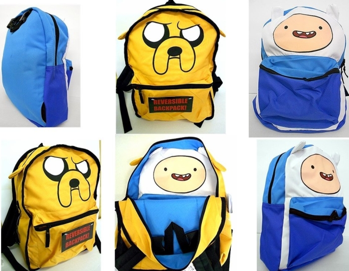 Amazon.com  Adventure Time Finn_Jake Reversible Backpack - MAIN