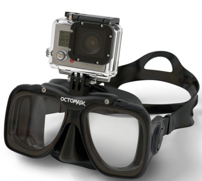 Diving / Scuba Mask with GoPro Hero 3 Mount