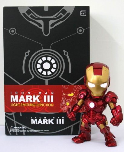 12. IRON MAN TOY Voice control operated switch LED light