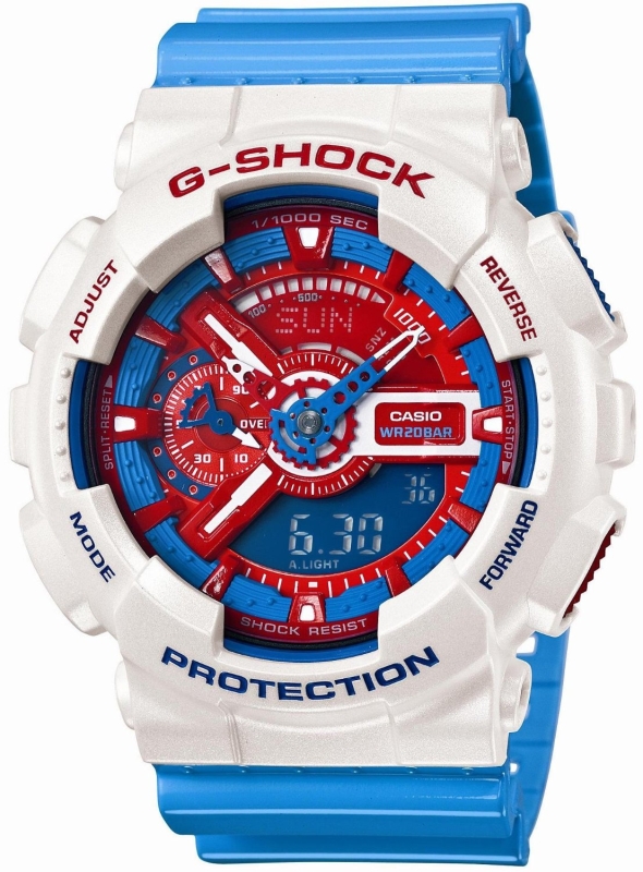 CASIO G-Shock Blue and Red Series Men`s Watch