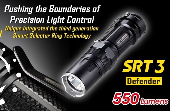 Defender Cree XM-L2 LED Flashlight