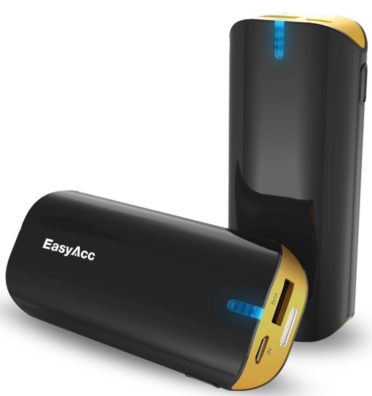 EasyAcc 5600mAh External Battery Pack Power Bank USB Portable Charger