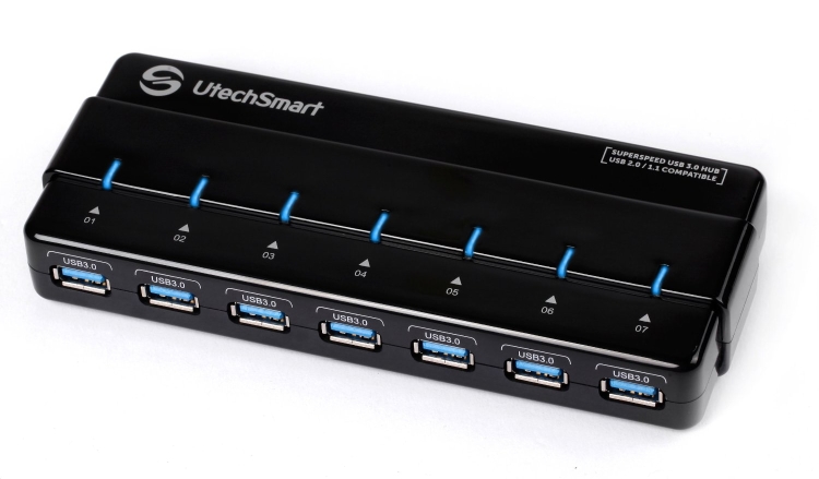 UtechSmart USB 3.0 7 Port Hub