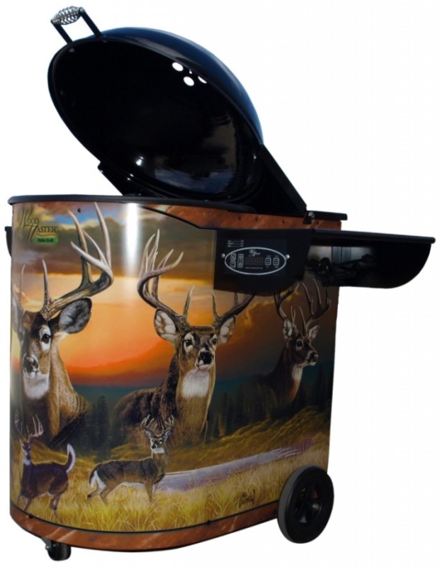 WoodMaster Deer Collage Pellet Grill