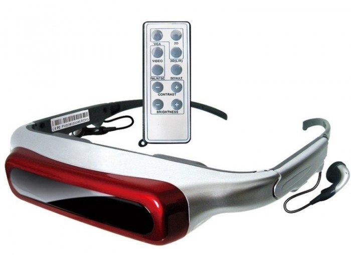 3D Video Glasses FPV Goggles Xbox360 Ps3 Games Player