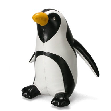 African Penguin Animal Bookend