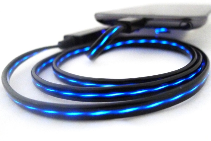 Glow in the Dark Charger USB to Micro USB Charging Sync Cable