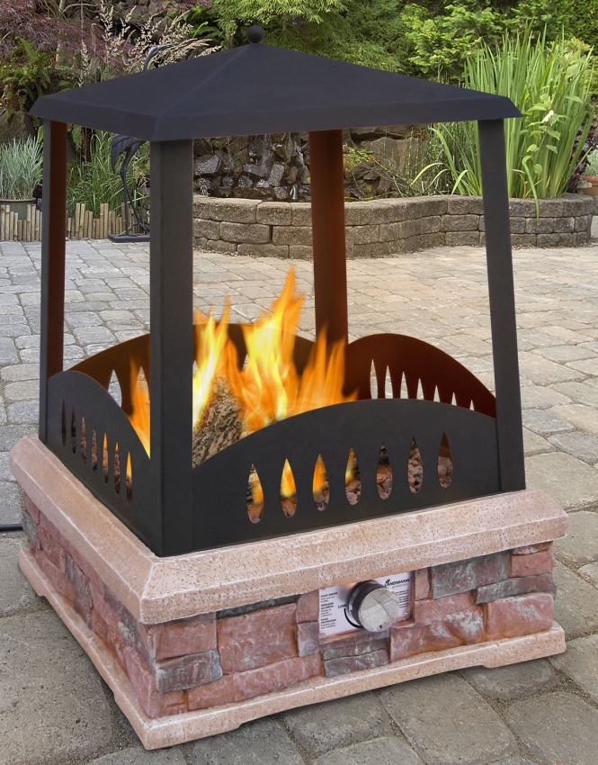 Grandview Outdoor Gas Fireplace