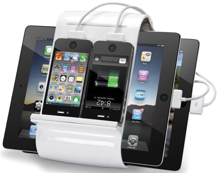 Kanex Sydnee 4-port 2.1A USB Charging Station for iPad, Kindle, Tablets, Smartphones