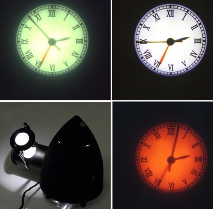 Projection Clock Rome Numeral Style Big Display Clock