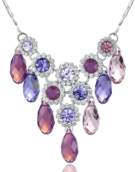 Regal Style Swarovski Elements Crystal Necklace