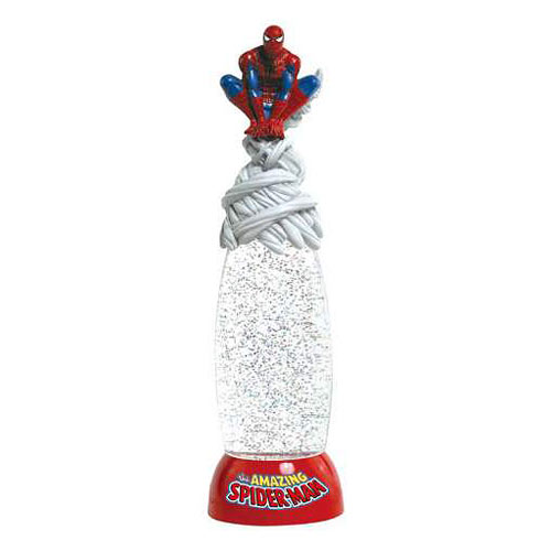 Spider-Man Glitter Globe Lamp