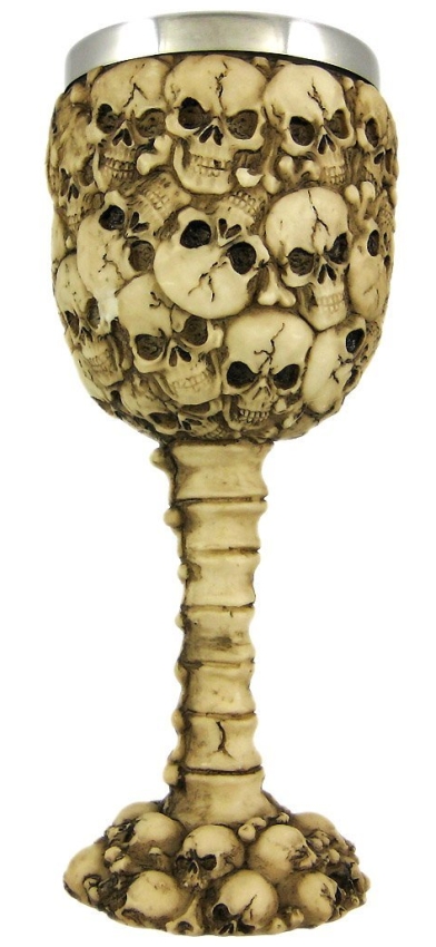 Style Skulls Hand Wine Goblet Bones
