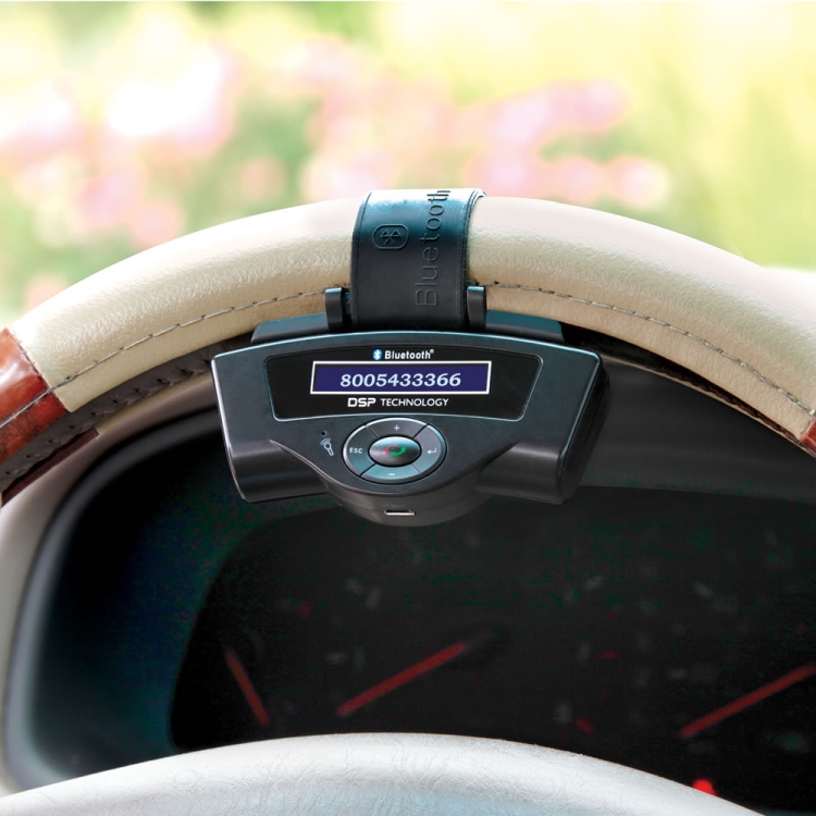 The Steering Wheel Bluetooth Speakerphone