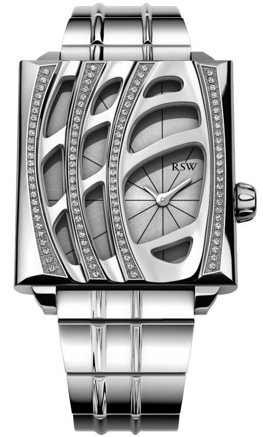 Women's Wonderland Stainless-Steel Diamond Bracelet Watch