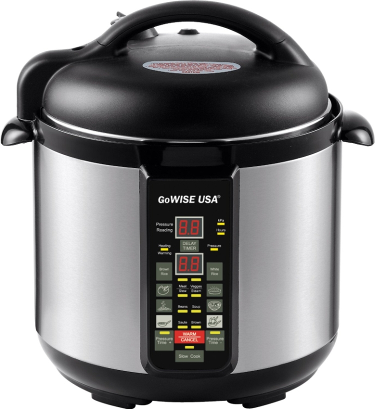6in1 Electric Stainless Steel Programmable Pressure Cooker