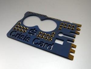 CRISISBLUE Snody Crisis Card Gen II