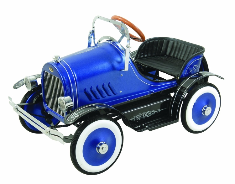 Deluxe Blue Roadster Pedal Car Blue