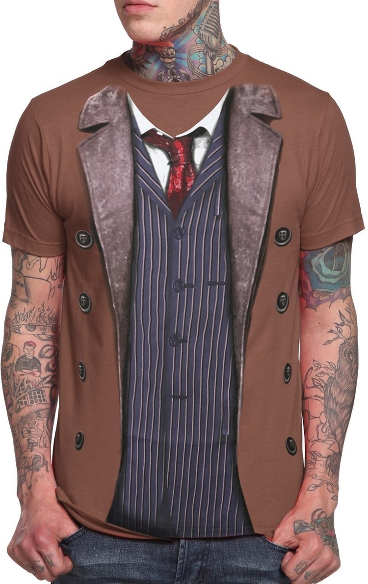Doctor Who 10th Doctor Costume T-Shirt