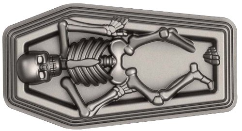 Halloween Dimension Cast Aluminum 3D Skeleton Pan