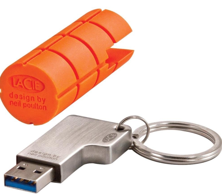 LaCie 64GB RuggedKey USB 3.0 Flash Drive