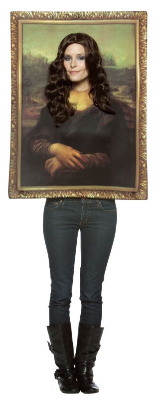 Mona Lisa Frame Adult Costume