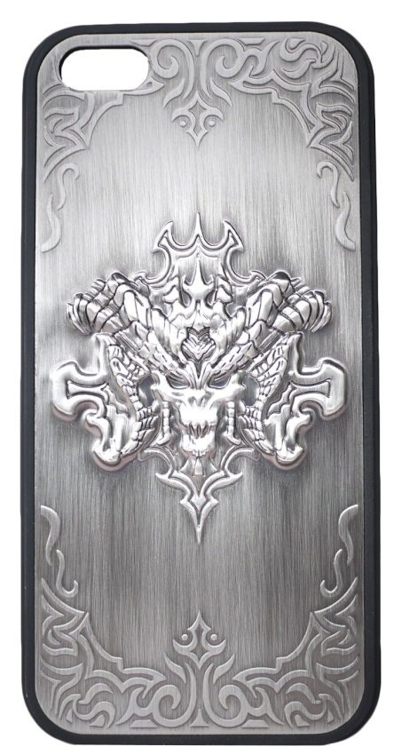 Special 3D Metal-like DevilSkull Hard Case Cover  for Apple iPhone 5