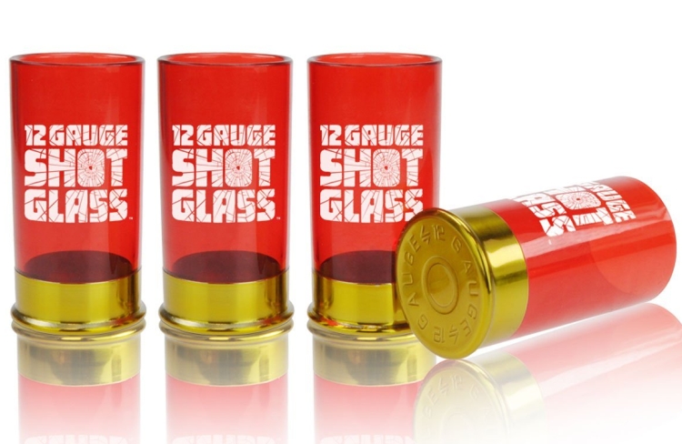 12 Gauge Shotgun Shells Shot Glasses