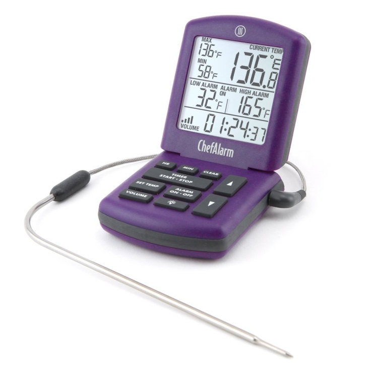 ChefAlarm with Pro-Series High Temp Cooking Probe