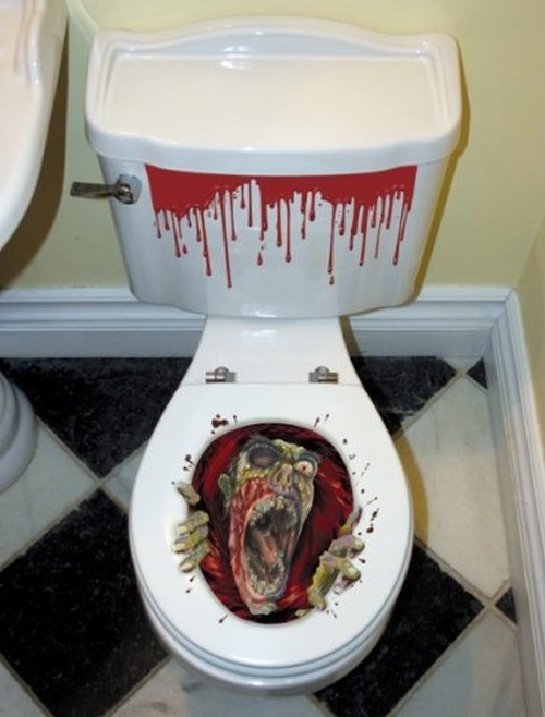 Zombie Toilet Seat Grabber