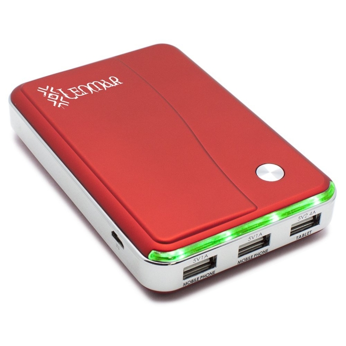 11000mAh External Portable Battery Pack & Charger