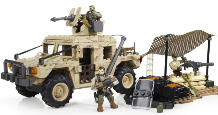 mega construx call of duty light armor firebase