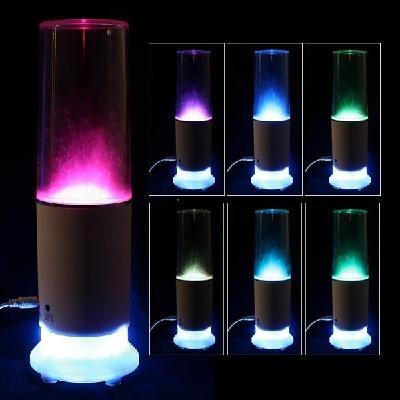 Mini USB Speaker LED Colorful Touch Sensor Water