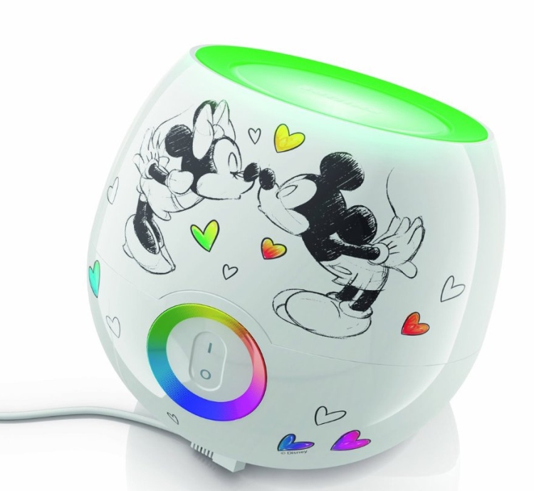 Philips 717035548 Living Colors Mini Mickey Mouse and Minnie Mou