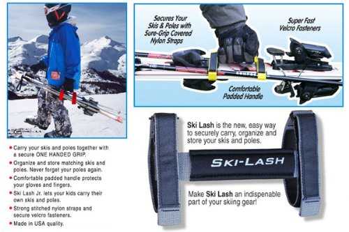 Ski-Lash ski carrier
