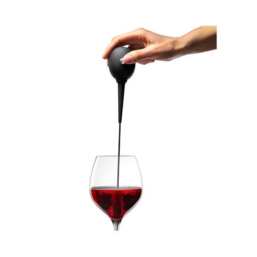Wine Wand Automatic Wine Aerator with Stainless Steel Stand