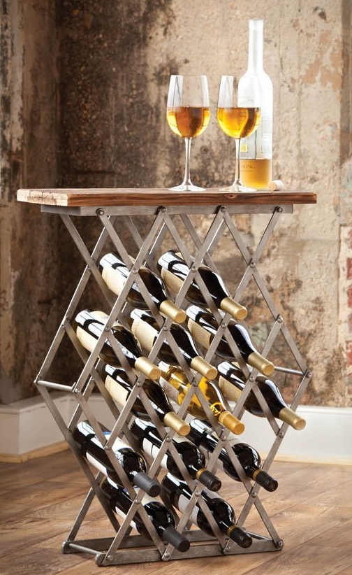 12 Bottle Tabletop Wine Rack