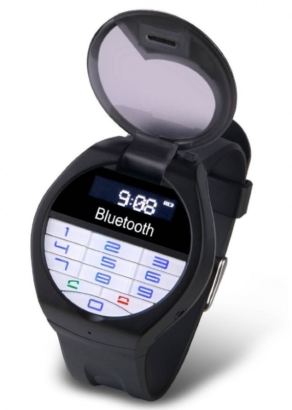 Bluetooth Wireless Wrist Watch Bracelet LCD Caller Id Vibration Alert Time