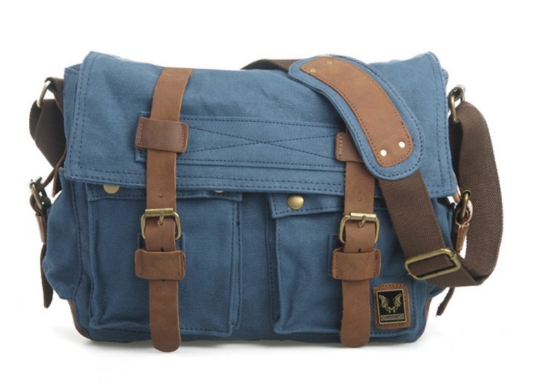 Classy Look Genuine Leather Travel Hiking Briefcase Crossbody Shoulder Bag