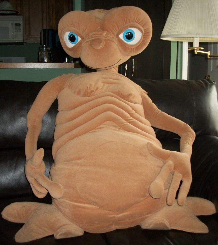 E.T. Extra Terrestrial Giant 42 Tall Stuffed Doll