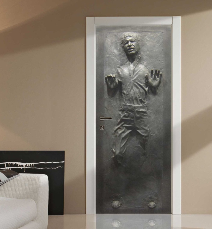 Han Solo in Carbonite Star Wars Fathead-style Life-size Wall Decal Sticker