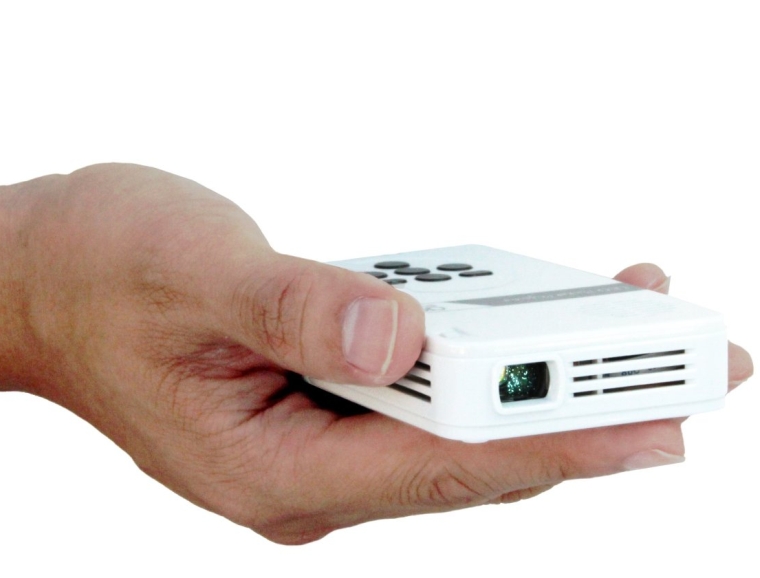 LED Pico Projector with 80 Minute Battery Life