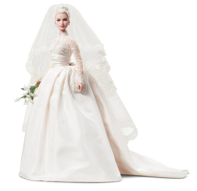 Mattels Barbie Princess Grace Kelly Bride in Silkstone