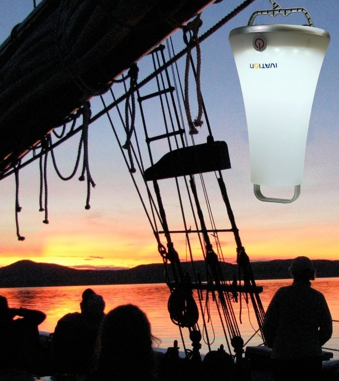 Super-Bright 16-LED Dimmable Rechargeable Lantern Light
