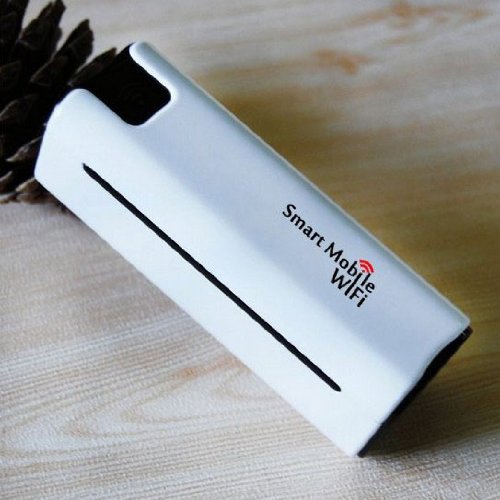 2600mAh Power Bank Travel Wireless 3G Wi-Fi Router with SIM Card Slot