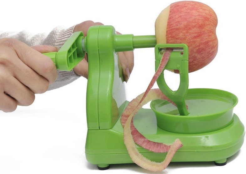 Apple Slinky Fruit Safe Peeler Corer Slicer Cutter