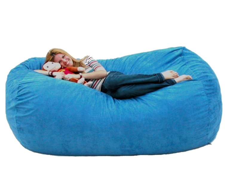 Cozy Sack Bean Bag Chair Sky Blue