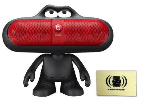 Dre Pill 2.0 Portable Speaker (Red) Bundle with Beats Pill Dude